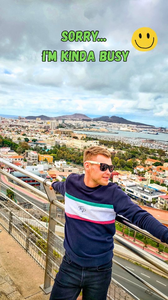 Pov: kiedy pytają, dlaczego ty ciągle jesteś zajęty•Canary Islands Vibes
•Busy
•Travel Around The World
•Island Lifestyle
•Trend Reels 2025#kindabusy #sorryicanthearyou #ladygaga #kierunekpodróż #telephoneladygaga  #zajęty #povreel #povreels #TravelReel #traveling #travelismypassion💘✈️🌍