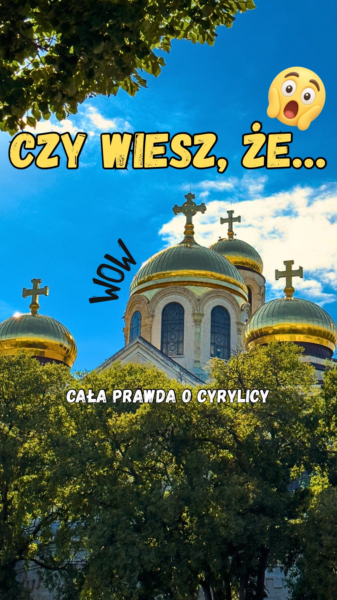 Czy wiesz że…
Kolejna rolka z cyklu, która wyjaśnia skąd wzięła się cyrylica na świecie 😲#cyrylica #kierunekpodróż #wowfakt #czywieszże #ciekawostkizeświata