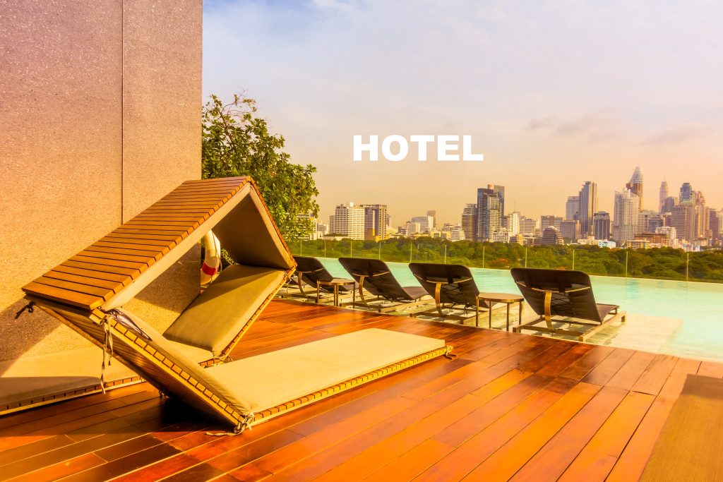 Outdoor swimming pool IDEALNY NOCLEG HOTEL